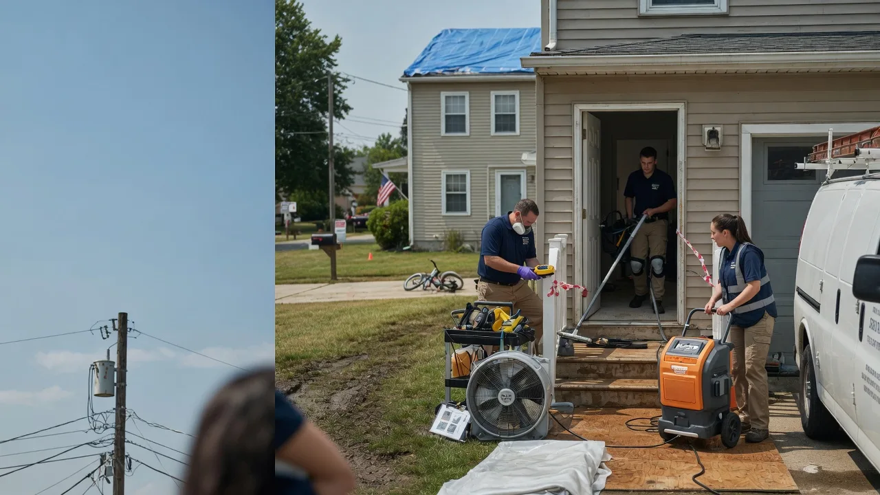Water Damage Repair in Roscoe, IL near me